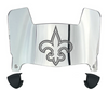 New Orleans Saints Mini Football Helmet Visor Shield w/ Clips - PICK VISOR & LOGO COLOR