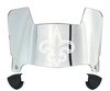 New Orleans Saints Mini Football Helmet Visor Shield w/ Clips - PICK VISOR & LOGO COLOR