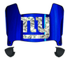 New York Giants Limited Edition Mini Football Helmet Visor Shield w/ Clips - PICK VISOR & LOGO COLOR