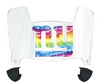 New York Giants Limited Edition Mini Football Helmet Visor Shield w/ Clips - PICK VISOR & LOGO COLOR