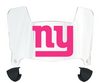 New York Giants Limited Edition Mini Football Helmet Visor Shield w/ Clips - PICK VISOR & LOGO COLOR
