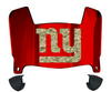 New York Giants Limited Edition Mini Football Helmet Visor Shield w/ Clips - PICK VISOR & LOGO COLOR