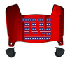 New York Giants Limited Edition Mini Football Helmet Visor Shield w/ Clips - PICK VISOR & LOGO COLOR