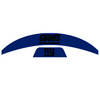 New York Giants MIDI Mid Size SpeedFlex Football Helmet Front & Back Bumper Decal Set - Pick Color