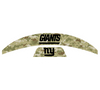 New York Giants MIDI Mid Size SpeedFlex Football Helmet Front & Back Bumper Decal Set - Pick Color
