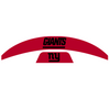 New York Giants MIDI Mid Size SpeedFlex Football Helmet Front & Back Bumper Decal Set - Pick Color