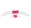 New York Giants MIDI Mid Size SpeedFlex Football Helmet Front & Back Bumper Decal Set - Pick Color