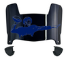 New York Giants Throwback Mini Football Helmet Visor Shield w/ Clips - PICK VISOR & LOGO COLOR