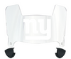New York Giants Mini Football Helmet Visor Shield w/ Clips - PICK VISOR & LOGO COLOR