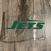 New York Jets Full Size Football Helmet Visor Shield Clear w/ Clips - PICK LOGO COLOR