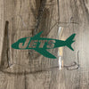 New York Jets Full Size Football Helmet Visor Shield Clear w/ Clips - PICK LOGO COLOR