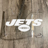 New York Jets Full Size Football Helmet Visor Shield Clear w/ Clips - PICK LOGO COLOR