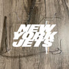 New York Jets Full Size Football Helmet Visor Shield Clear w/ Clips - PICK LOGO COLOR
