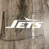 New York Jets Full Size Football Helmet Visor Shield Clear w/ Clips - PICK LOGO COLOR