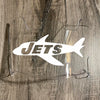 New York Jets Full Size Football Helmet Visor Shield Clear w/ Clips - PICK LOGO COLOR