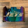 New York Jets Full Size Football Helmet Visor Shield Green Iridium Mirror w/ Clips - PICK LOGO COLOR