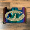 New York Jets Full Size Football Helmet Visor Shield Green Iridium Mirror w/ Clips - PICK LOGO COLOR