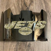 New York Jets Full Size Football Helmet Visor Shield Silver Chrome Mirror w/ Clips - PICK LOGO COLOR
