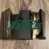 New York Jets Full Size Football Helmet Visor Shield Silver Chrome Mirror w/ Clips - PICK LOGO COLOR
