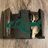 New York Jets Full Size Football Helmet Visor Shield Silver Chrome Mirror w/ Clips - PICK LOGO COLOR