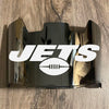 New York Jets Full Size Football Helmet Visor Shield Silver Chrome Mirror w/ Clips - PICK LOGO COLOR
