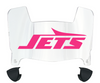 New York Jets Limited Edition Mini Football Helmet Visor Shield w/ Clips - PICK VISOR & LOGO COLOR