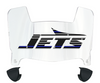 New York Jets Limited Edition Mini Football Helmet Visor Shield w/ Clips - PICK VISOR & LOGO COLOR