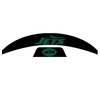 New York Jets MIDI Mid Size SpeedFlex Football Helmet Front & Back Bumper Decal Set - Pick Color