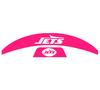 New York Jets MIDI Mid Size SpeedFlex Football Helmet Front & Back Bumper Decal Set - Pick Color
