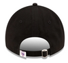 New York Mets Swarovski Crystal Bling Womens Black New Era Adjustable Hat