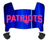 New EnglandcPatriots Limited Edition Mini Football Helmet Visor Shield w/ Clips - PICK VISOR & LOGO COLOR