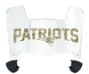 New EnglandcPatriots Limited Edition Mini Football Helmet Visor Shield w/ Clips - PICK VISOR & LOGO COLOR