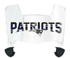 New EnglandcPatriots Limited Edition Mini Football Helmet Visor Shield w/ Clips - PICK VISOR & LOGO COLOR