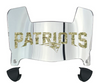 New EnglandcPatriots Limited Edition Mini Football Helmet Visor Shield w/ Clips - PICK VISOR & LOGO COLOR