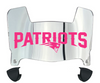 New EnglandcPatriots Limited Edition Mini Football Helmet Visor Shield w/ Clips - PICK VISOR & LOGO COLOR