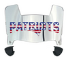 New EnglandcPatriots Limited Edition Mini Football Helmet Visor Shield w/ Clips - PICK VISOR & LOGO COLOR