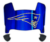 New EnglandcPatriots Limited Edition Mini Football Helmet Visor Shield w/ Clips - PICK VISOR & LOGO COLOR