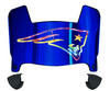New EnglandcPatriots Limited Edition Mini Football Helmet Visor Shield w/ Clips - PICK VISOR & LOGO COLOR