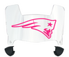 New EnglandcPatriots Limited Edition Mini Football Helmet Visor Shield w/ Clips - PICK VISOR & LOGO COLOR