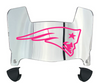 New EnglandcPatriots Limited Edition Mini Football Helmet Visor Shield w/ Clips - PICK VISOR & LOGO COLOR