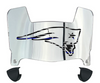 New EnglandcPatriots Limited Edition Mini Football Helmet Visor Shield w/ Clips - PICK VISOR & LOGO COLOR