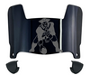 New England Patriots Retro Throwback Mini Football Helmet Visor Shield w/ Clips - PICK VISOR & LOGO COLOR