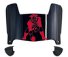 New England Patriots Retro Throwback Mini Football Helmet Visor Shield w/ Clips - PICK VISOR & LOGO COLOR