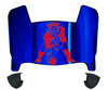 New England Patriots Retro Throwback Mini Football Helmet Visor Shield w/ Clips - PICK VISOR & LOGO COLOR