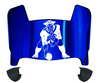 New England Patriots Retro Throwback Mini Football Helmet Visor Shield w/ Clips - PICK VISOR & LOGO COLOR
