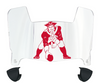 New England Patriots Retro Throwback Mini Football Helmet Visor Shield w/ Clips - PICK VISOR & LOGO COLOR
