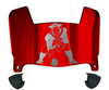 New England Patriots Retro Throwback Mini Football Helmet Visor Shield w/ Clips - PICK VISOR & LOGO COLOR