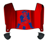 New England Patriots Retro Throwback Mini Football Helmet Visor Shield w/ Clips - PICK VISOR & LOGO COLOR