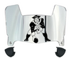 New England Patriots Retro Throwback Mini Football Helmet Visor Shield w/ Clips - PICK VISOR & LOGO COLOR