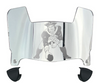 New England Patriots Retro Throwback Mini Football Helmet Visor Shield w/ Clips - PICK VISOR & LOGO COLOR